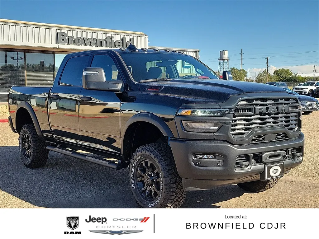 Black 2026 Ram 2500 Tradesman for sale in Brownfield, TX