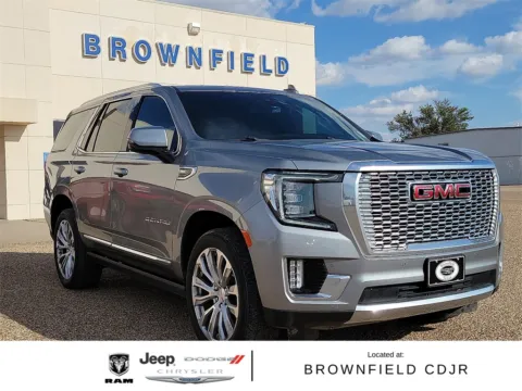 Gray 2023 GMC Yukon Denali for sale in Brownfield, TX