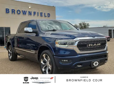 Blue 2023 Ram 1500 Limited for sale in Brownfield, TX