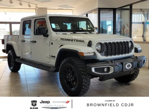 White 2025 Jeep Gladiator for sale in Brownfield, TX
