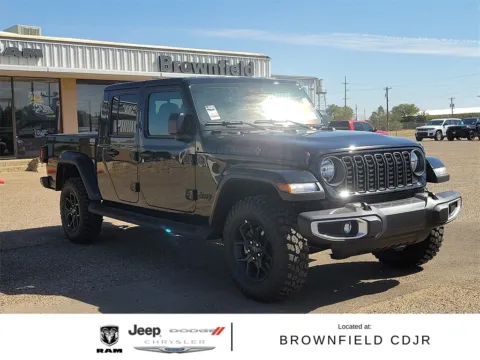 Black 2025 Jeep Gladiator for sale in Brownfield, TX