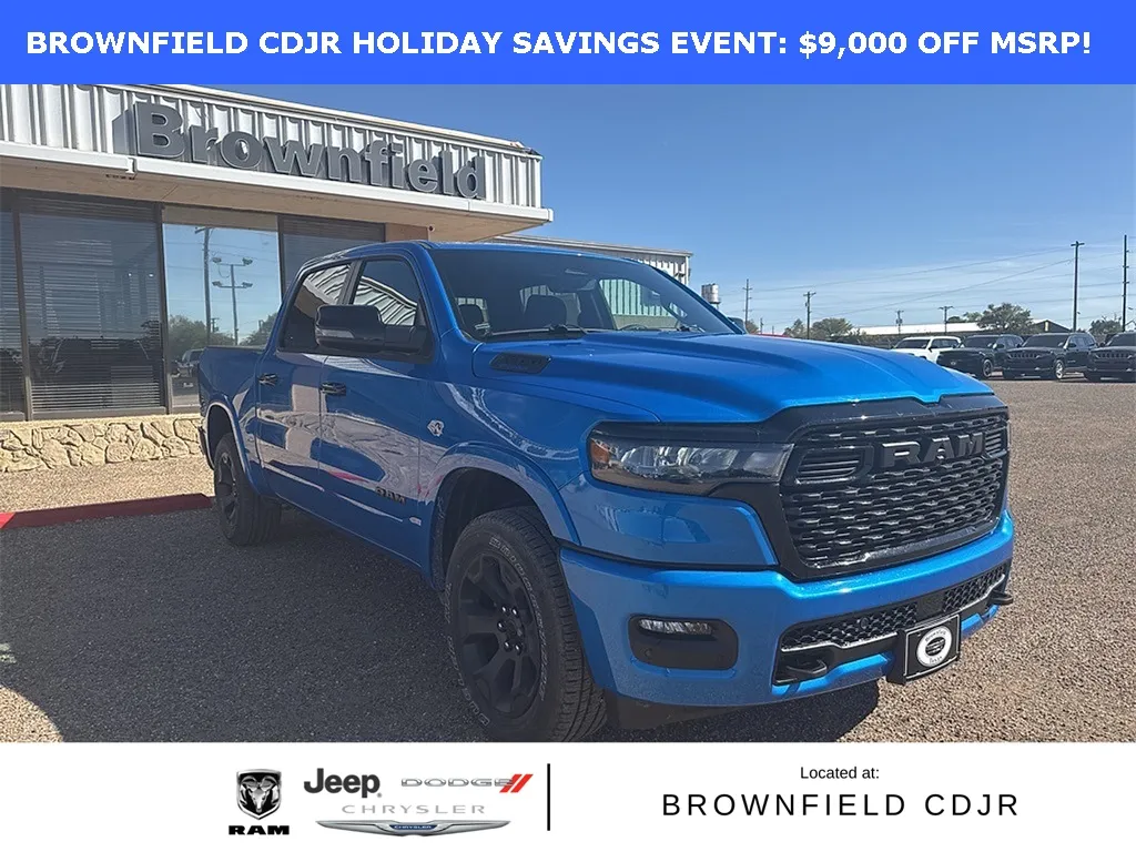 Blue 2026 Ram 1500 Big Horn/Lone Star for sale in Brownfield, TX