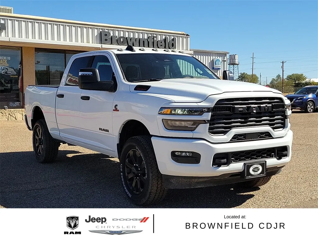 White 2025 Ram 2500 Big Horn for sale in Brownfield, TX