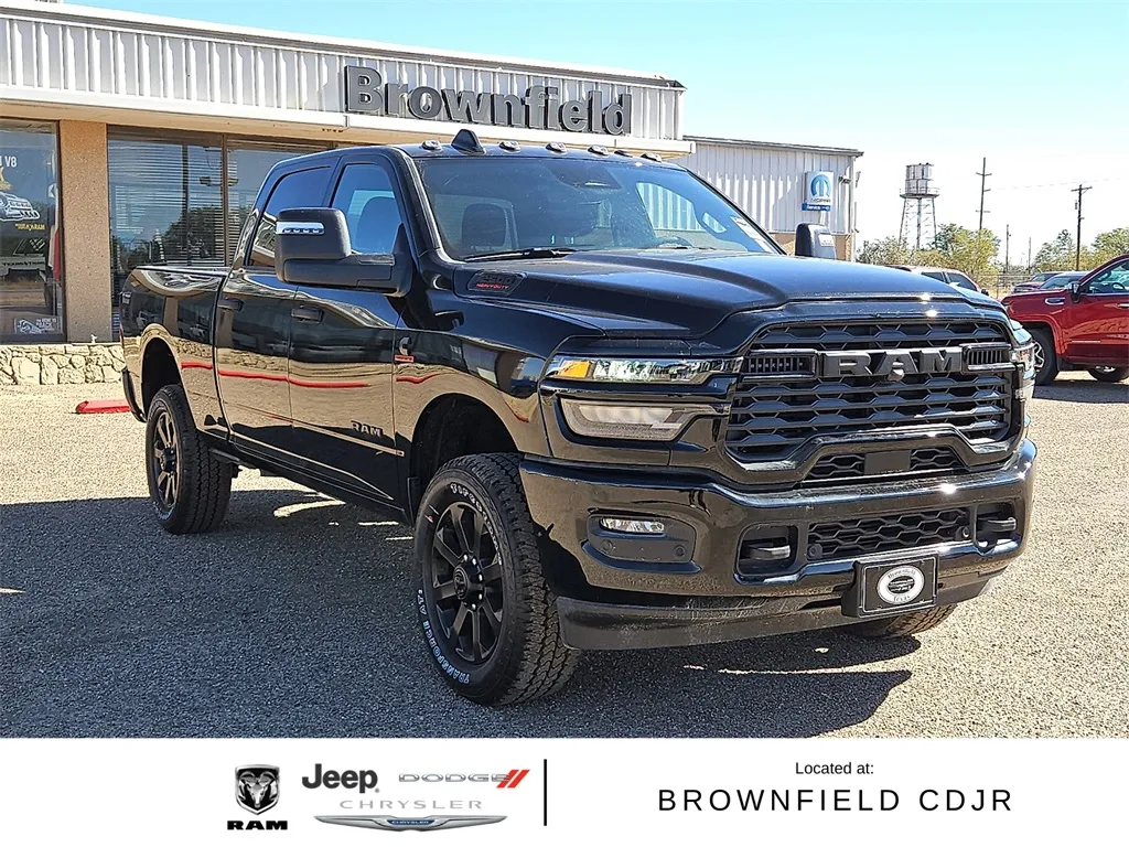 Black 2025 Ram 2500 Big Horn for sale in Brownfield, TX