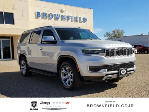 Silver 2022 Jeep Wagoneer Series II for sale in Brownfield, TX