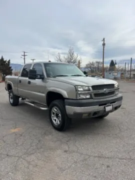 Gray 2003 Chevrolet Silverado 2500HD LS Crew Cab Long Bed 2WD for sale in Albuquerque, NM