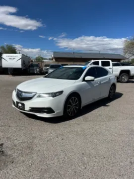 White 2015 Acura TLX V6 Tech for sale in Albuquerque, NM