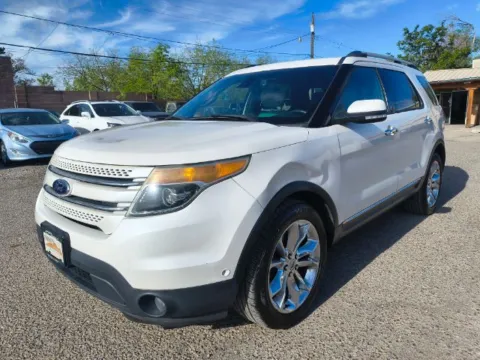 White 2014 Ford Explorer Limited for sale in Albuquerque, NM