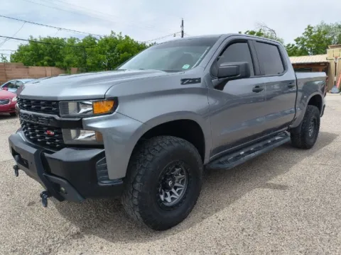 Gray 2020 Chevrolet Silverado 1500 4WD Crew Cab Short Bed Custom Trail Boss for sale in Albuquerque, NM