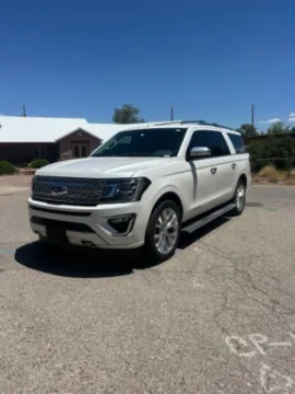 White 2019 Ford Expedition MAX Platinum for sale in Albuquerque, NM