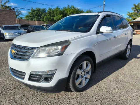 White 2016 Chevrolet Traverse LTZ for sale in Albuquerque, NM