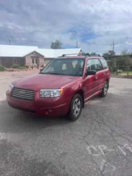 Red 2007 Subaru Forester 2.5X for sale in Albuquerque, NM
