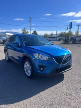 Blue 2014 Mazda CX-5 Grand Touring for sale in Albuquerque, NM