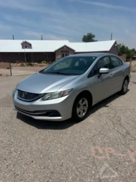 Silver 2014 Honda Civic LX for sale in Albuquerque, NM
