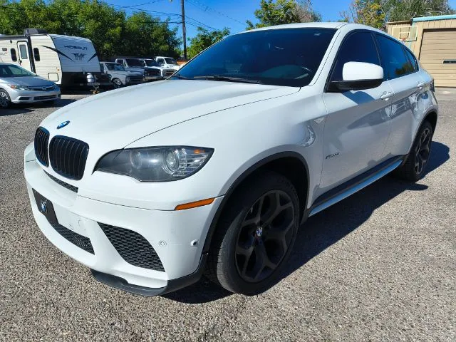 White 2014 BMW X6 xDrive35i for sale in Albuquerque, NM