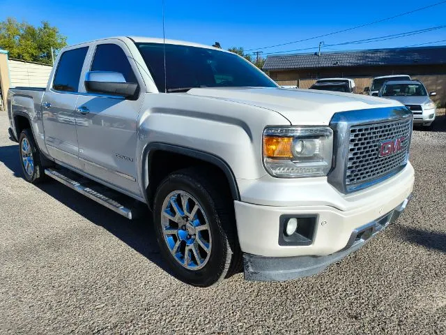 White 2014 GMC Sierra 1500 Denali Crew Cab 2WD for sale in Albuquerque, NM