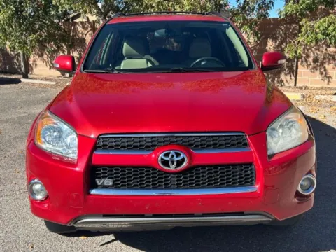 Red 2012 Toyota RAV4 Limited V6 for sale in Albuquerque, NM