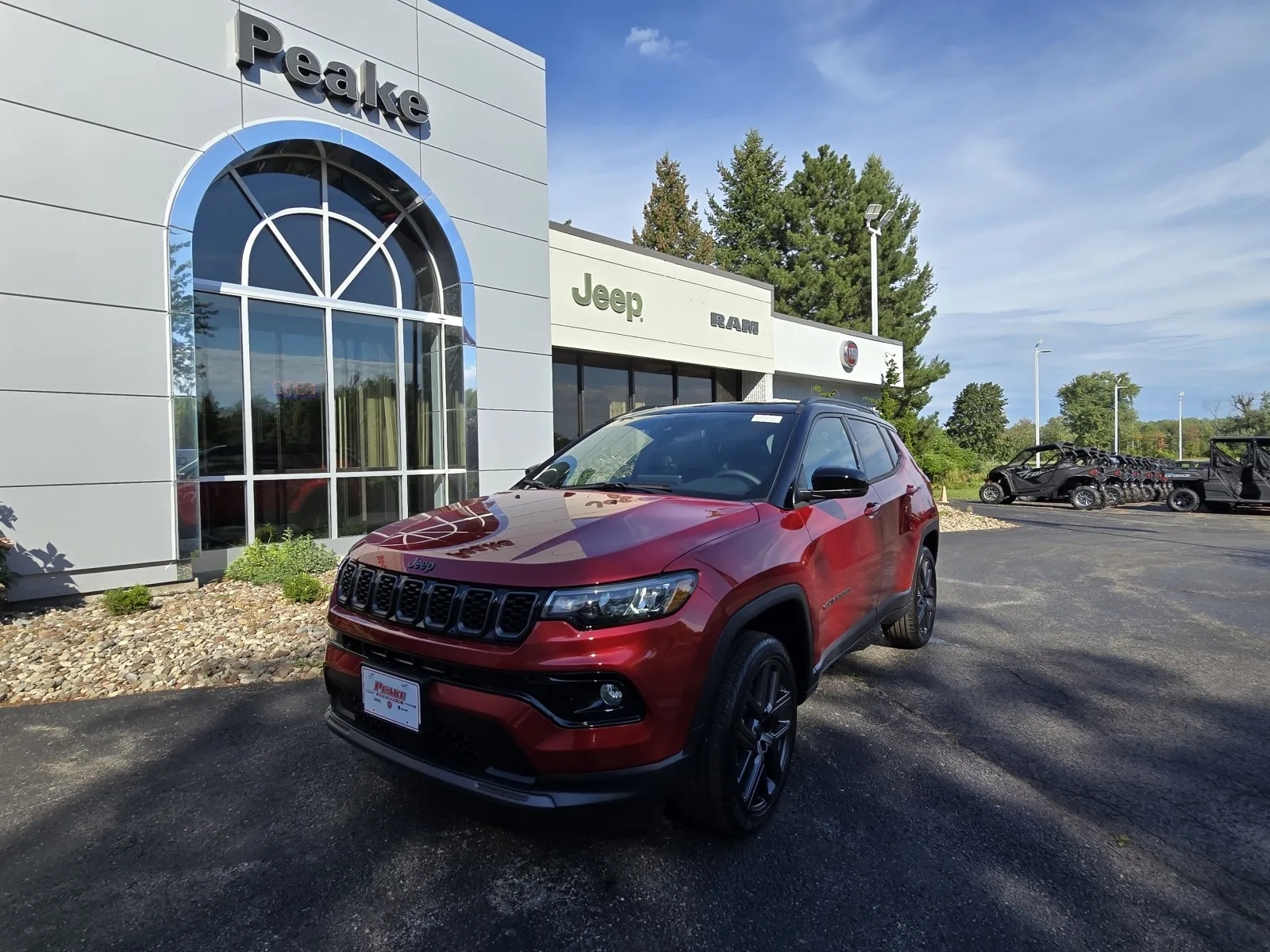 Red 2025 Jeep Compass Limited for sale in Sodus, NY