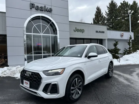 White 2023 Audi Q5 S line Premium Plus for sale in Sodus, NY