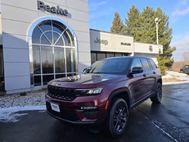 Red 2025 Jeep Grand Cherokee Limited for sale in Sodus, NY