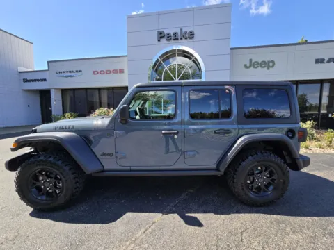 Another view of 2025 Jeep Wrangler Willys for sale in Sodus, NY at Peake Chrysler Dodge Jeep Ram Fiat