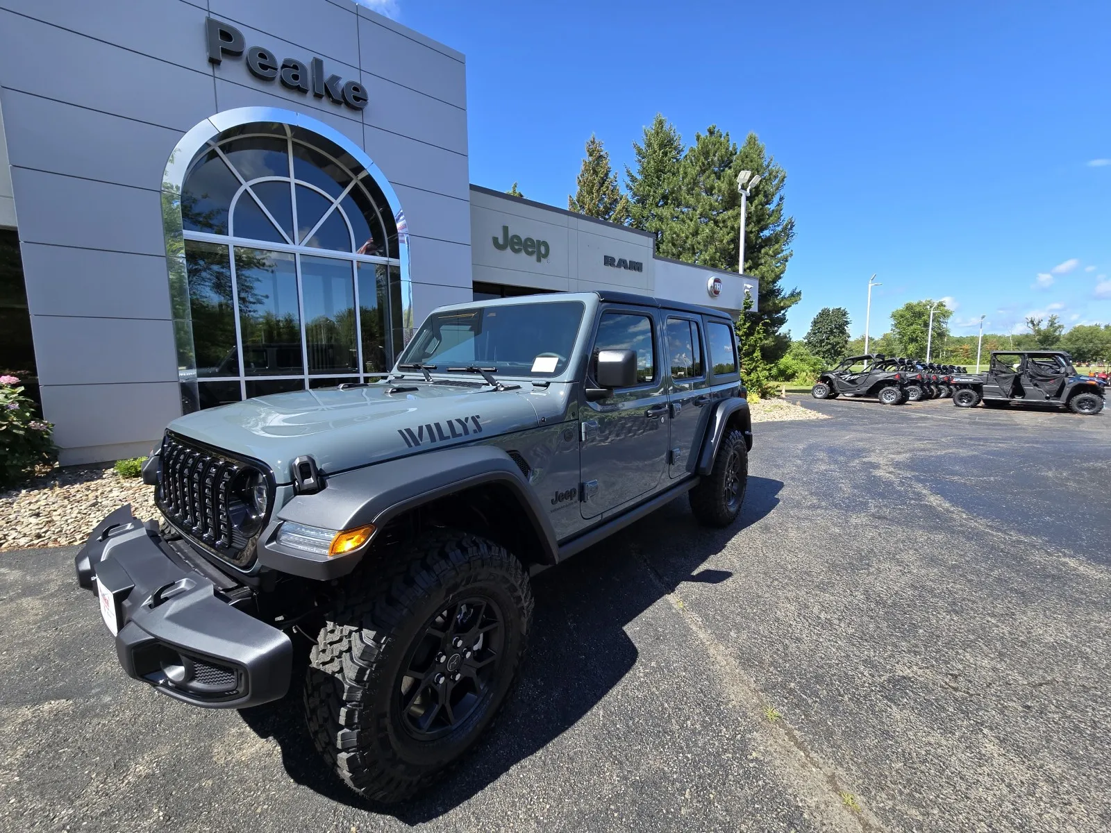 Blue 2025 Jeep Wrangler Willys for sale in Sodus, NY