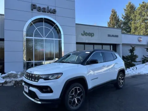 White 2026 Jeep Compass Limited for sale in Sodus, NY