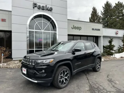 Black 2026 Jeep Compass Limited for sale in Sodus, NY