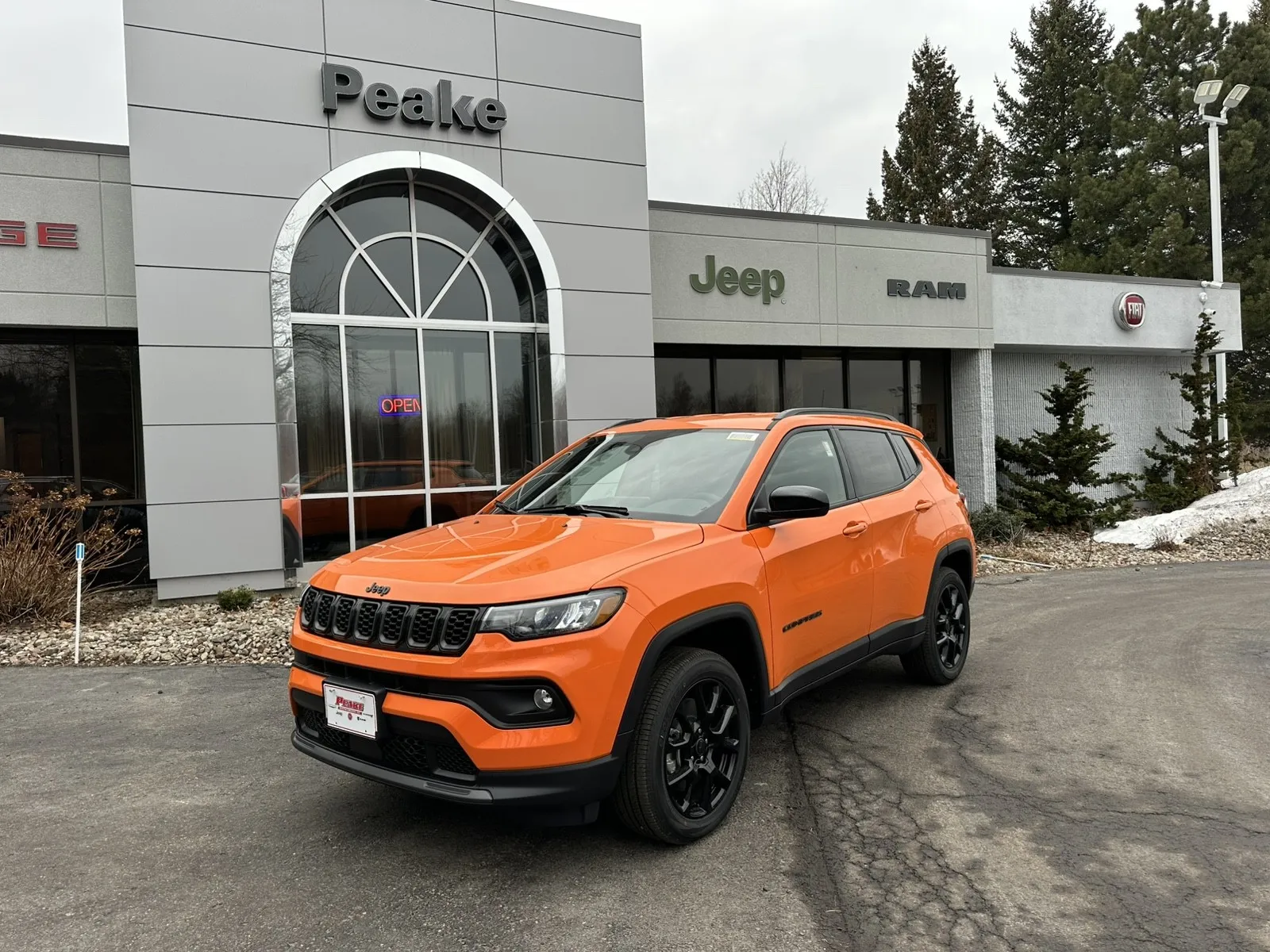 Orange 2026 Jeep Compass Latitude Altitude for sale in Sodus, NY