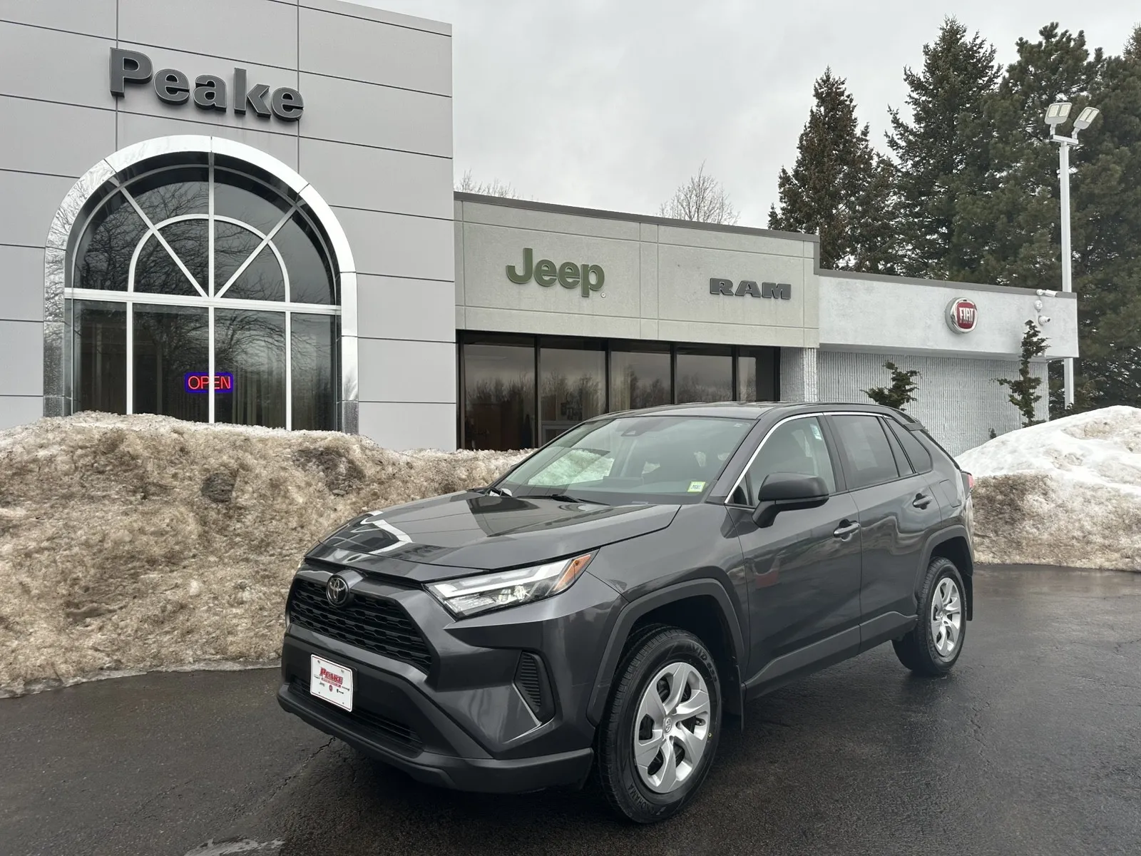 Gray 2023 Toyota RAV4 LE for sale in Sodus, NY