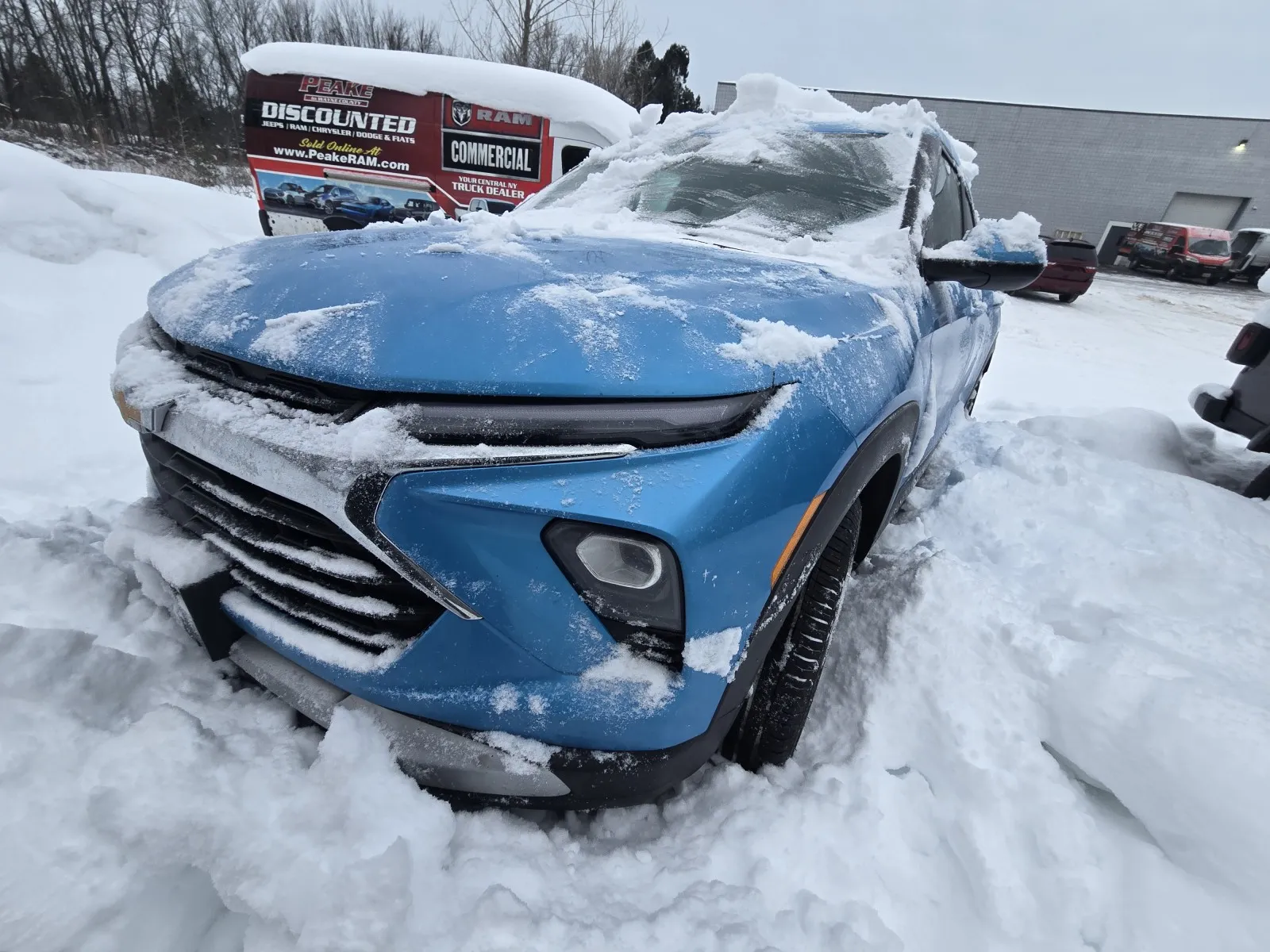 Blue 2025 Chevrolet Trailblazer LT for sale in Sodus, NY