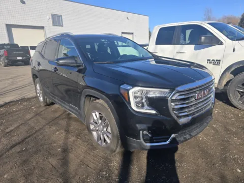 Photos of 2024 GMC Terrain SLT for sale in Sodus, NY at Peake Chrysler Dodge Jeep Ram Fiat