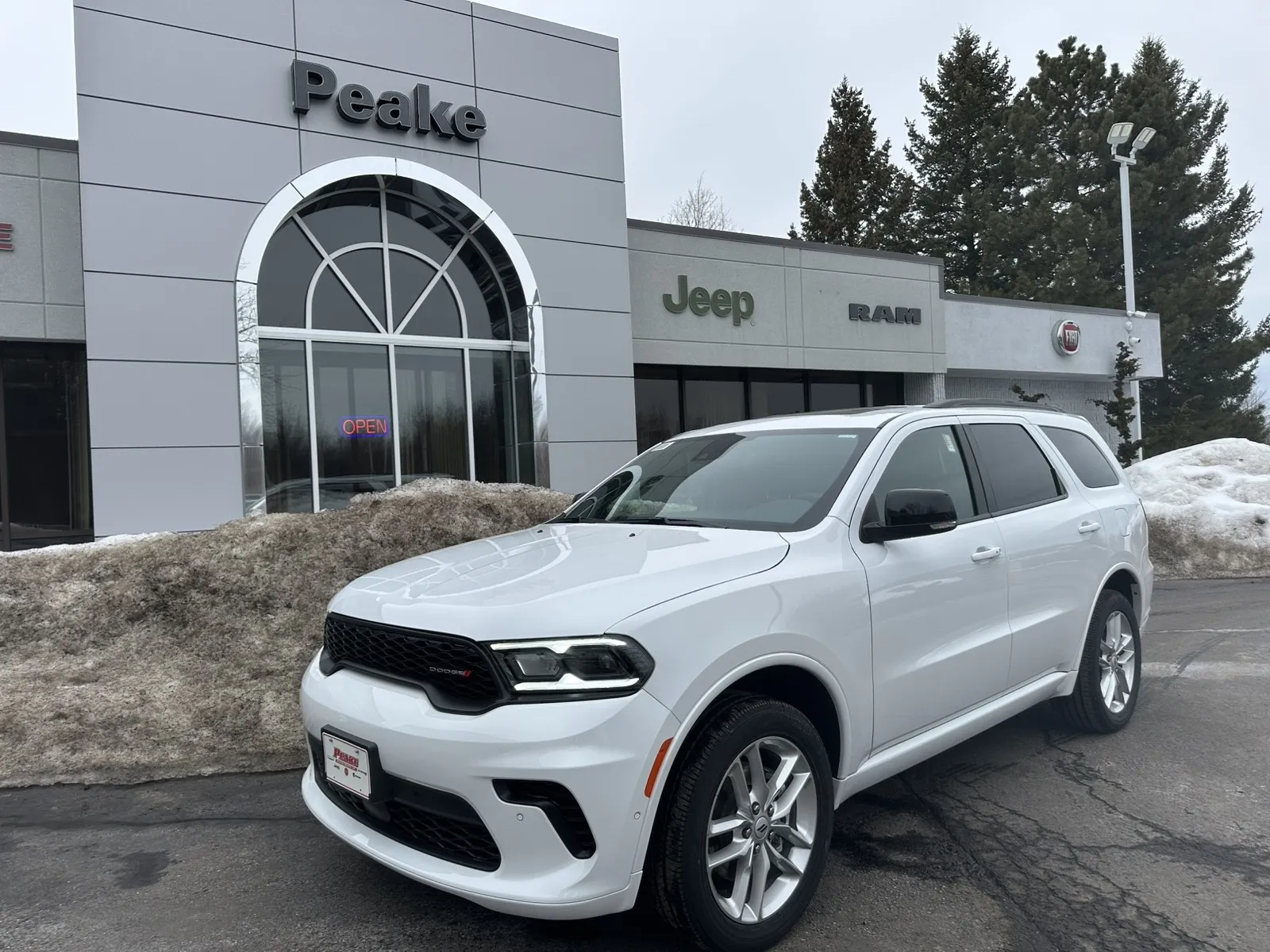 White 2026 Dodge Durango GT Plus for sale in Sodus, NY
