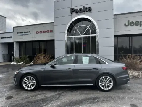 Another view of 2023 Audi A4 Sedan S line Premium Plus for sale in Sodus, NY at Peake Chrysler Dodge Jeep Ram Fiat