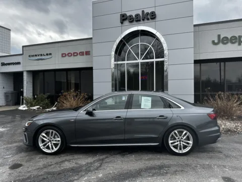 Another view of 2023 Audi A4 Sedan S line Premium Plus for sale in Sodus, NY at Peake Chrysler Dodge Jeep Ram Fiat