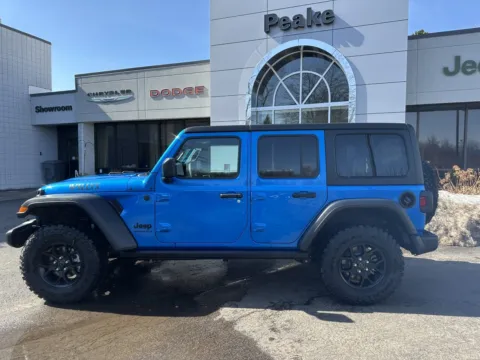 Another view of 2026 Jeep Wrangler Willys for sale in Sodus, NY at Peake Chrysler Dodge Jeep Ram Fiat