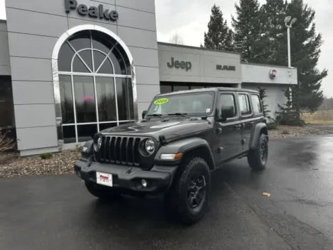 Gray 2024 Jeep Wrangler Sport for sale in Sodus, NY