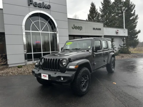 Black 2024 Jeep Wrangler Sport for sale in Sodus, NY