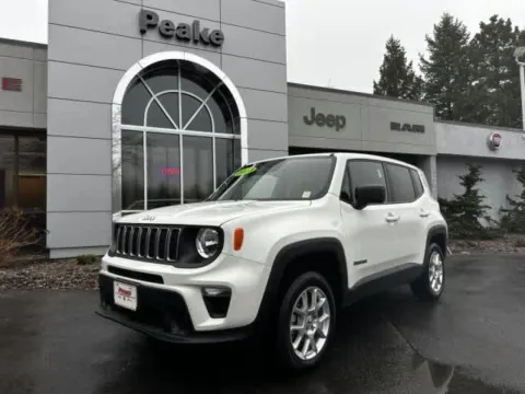White 2023 Jeep Renegade Latitude for sale in Sodus, NY