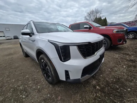 Photos of 2024 Kia Sorento S for sale in Sodus, NY at Peake Chrysler Dodge Jeep Ram Fiat