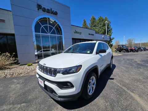White 2024 Jeep Compass Latitude for sale in Sodus, NY