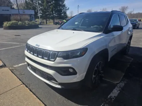 White 2023 Jeep Compass Limited for sale in Sodus, NY