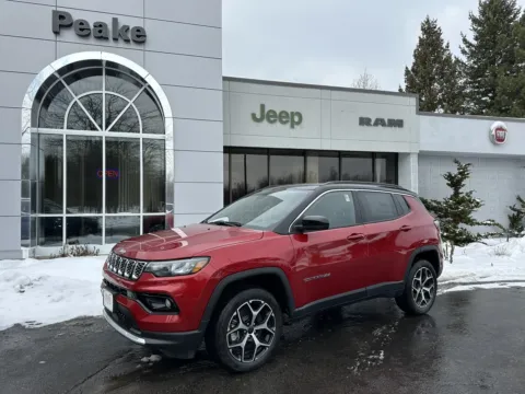 Red 2026 Jeep Compass Limited for sale in Sodus, NY