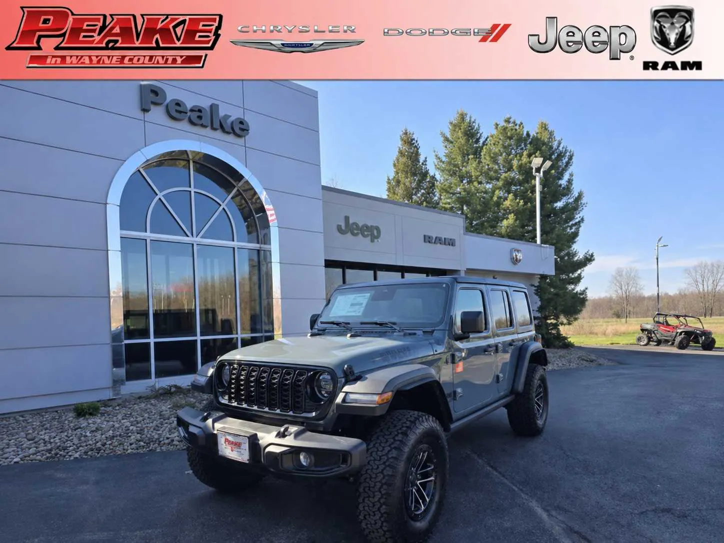 Blue 2026 Jeep Wrangler Willys for sale in Sodus, NY