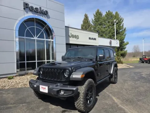 Black 2026 Jeep Wrangler Willys for sale in Sodus, NY