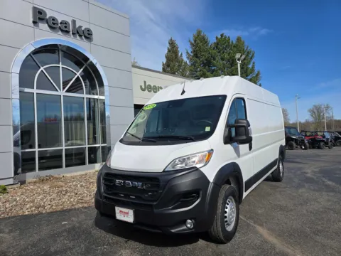 White 2024 Ram ProMaster Cargo Van Tradesman for sale in Sodus, NY