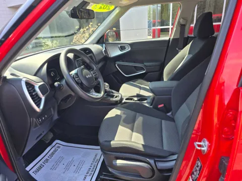 Photos of 2023 Kia Soul LX for sale in Sodus, NY at Peake Chrysler Dodge Jeep Ram Fiat