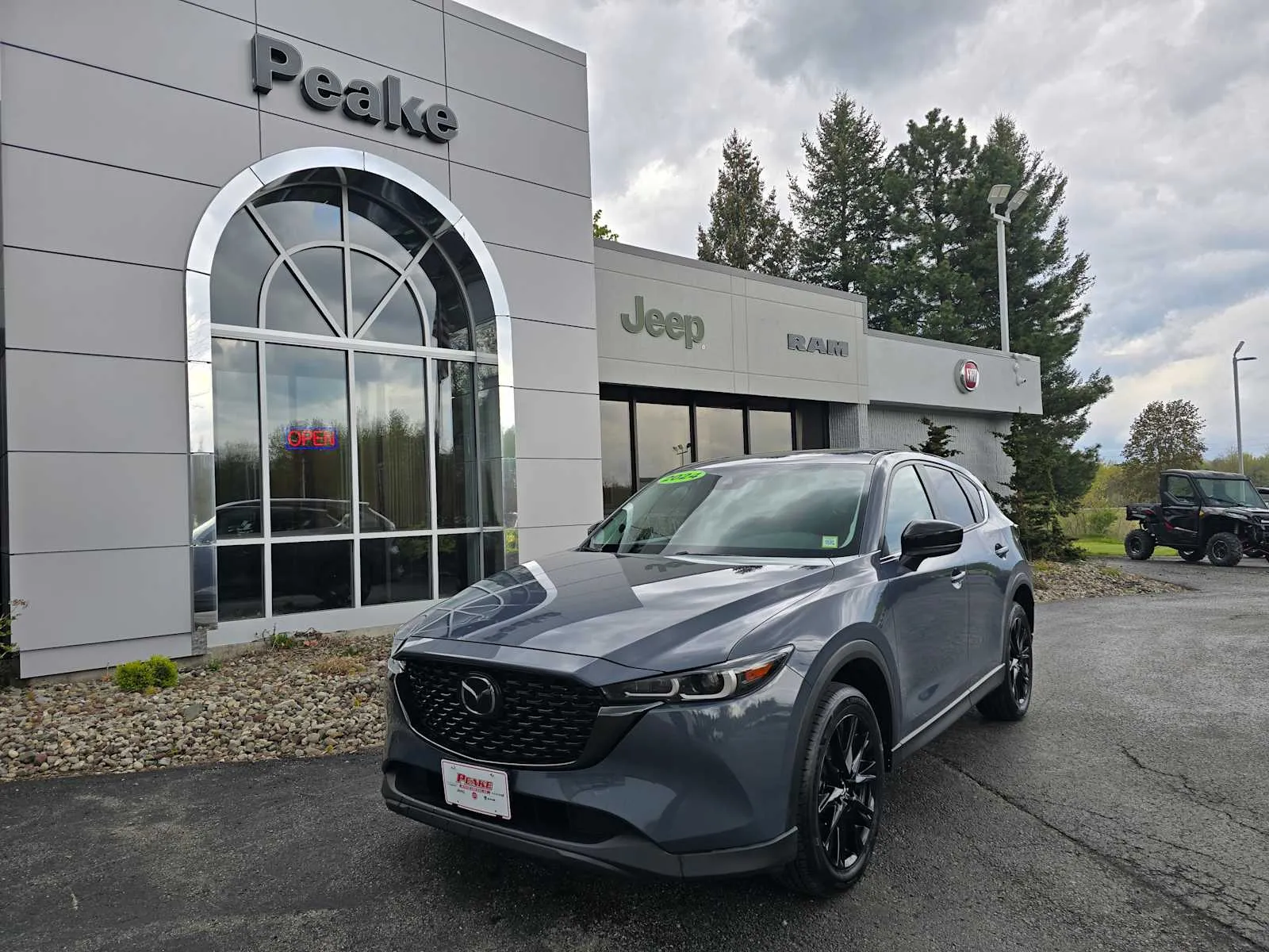 Gray 2024 Mazda CX-5 2.5 S Carbon Edition for sale in Sodus, NY