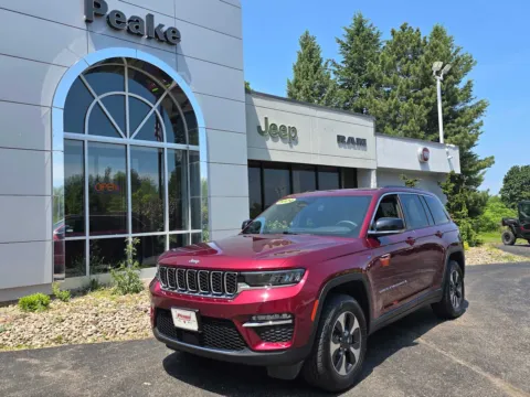 Red 2024 Jeep Grand Cherokee 4xe for sale in Sodus, NY