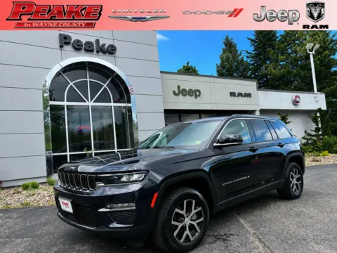 Blue 2023 Jeep Grand Cherokee Limited for sale in Sodus, NY